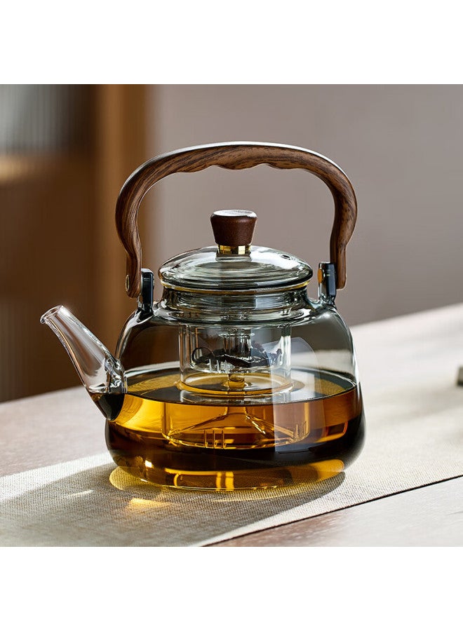 Yihutea Yihu Tea Glass Teapot High Borosilicate Heat-resistant Large Capacity Tea Infuser Kettle - Image 1