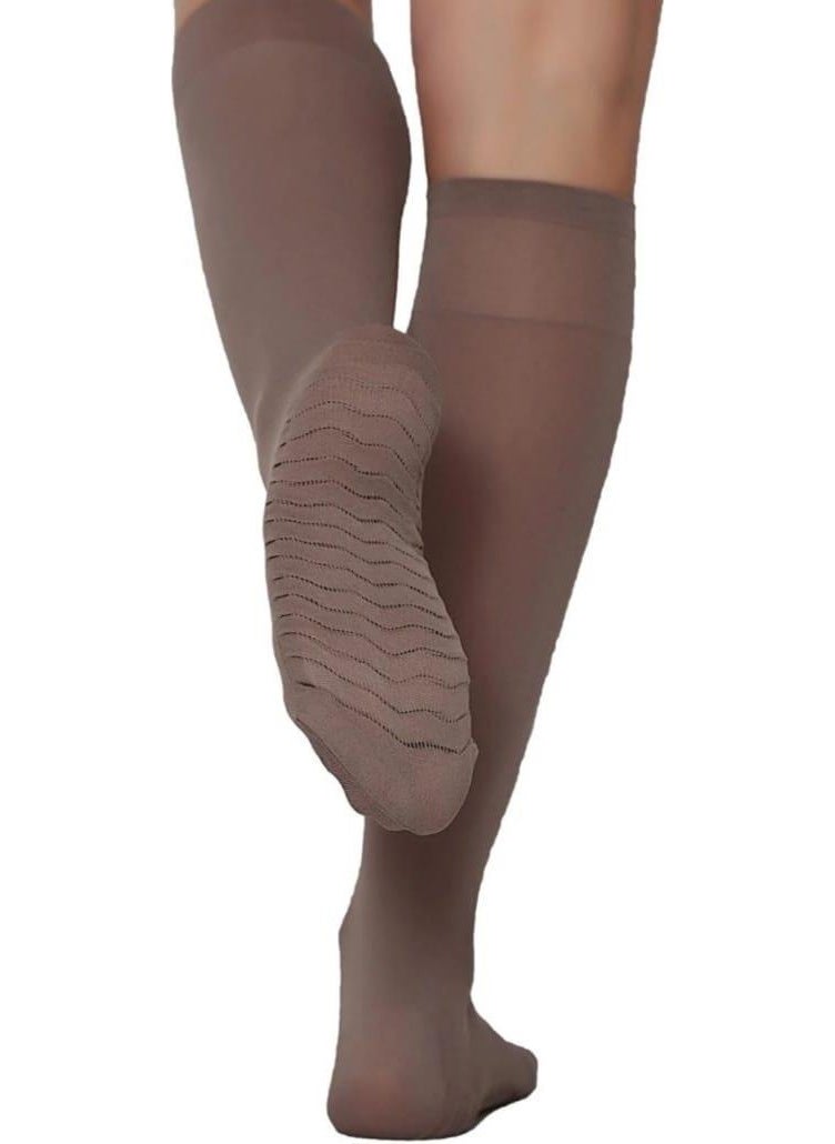 Or-Al - Women 70 Den Below Knee Massage Socks 24 Pieces - Image 1