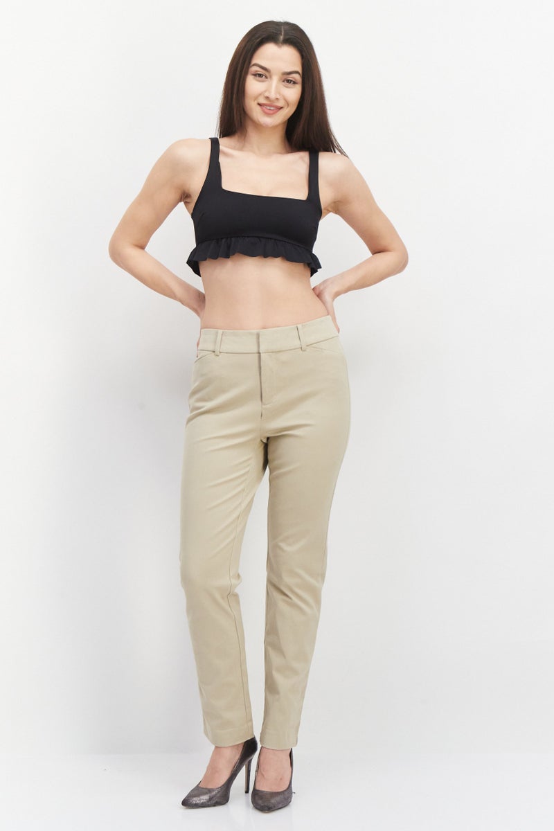 Asos Design Women U-Neck Sleeveless Plain Tops, Black - Image 2