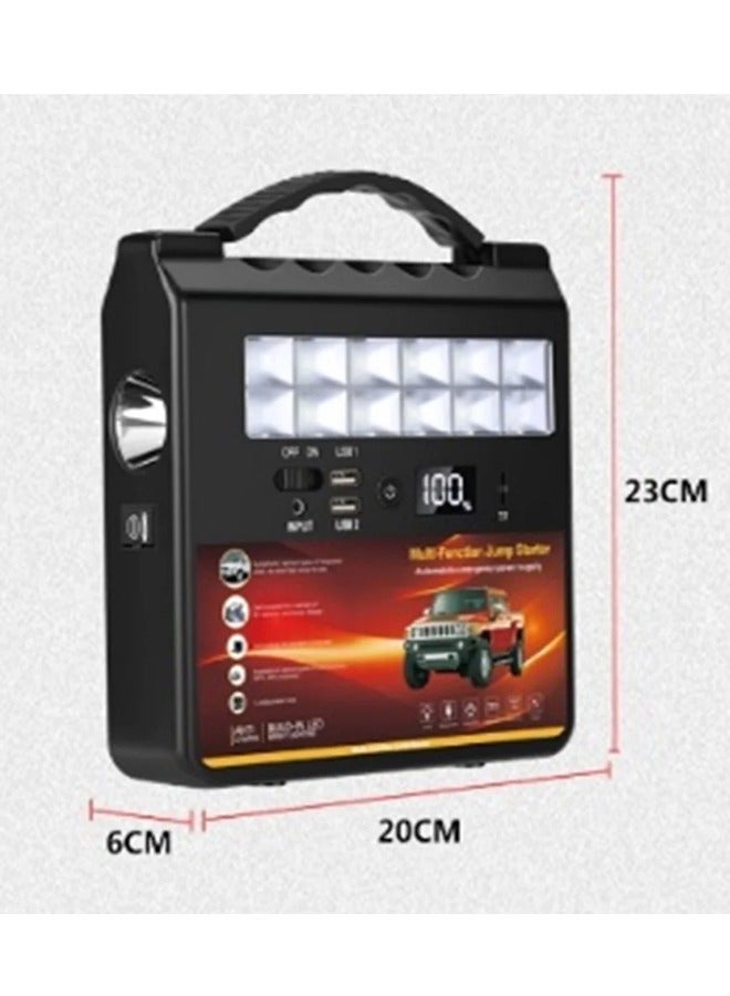 باور بانك للسيارة 59800 ميللى امبير بمخرج يو اس بى وسماعة داخلية - Image 2