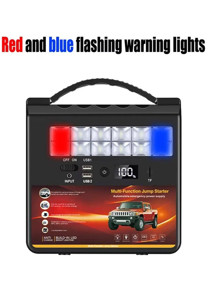 باور بانك للسيارة 59800 ميللى امبير بمخرج يو اس بى وسماعة داخلية - Image 3