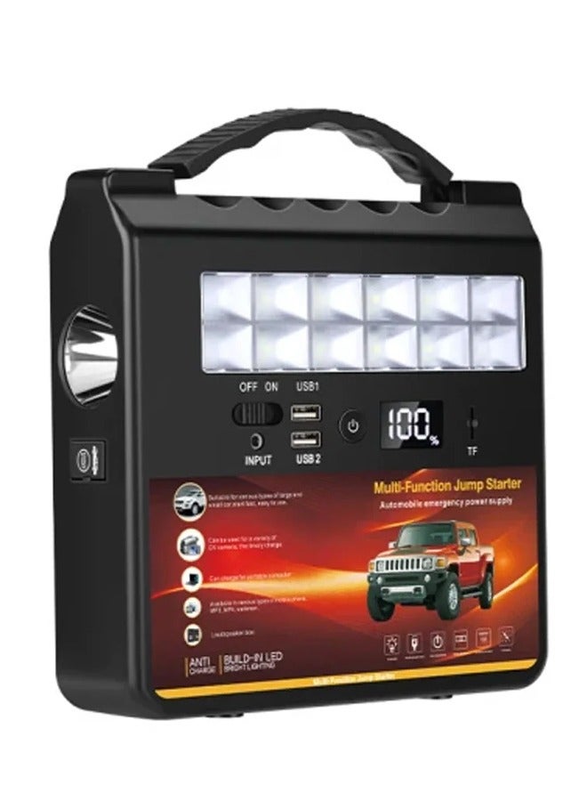 باور بانك للسيارة 59800 ميللى امبير بمخرج يو اس بى وسماعة داخلية - Image 1