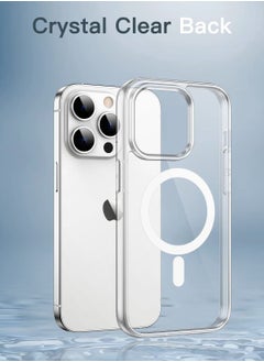 Houmt Clear Magnetic Case with Built-in Magnets, Crystal Clear [Yellow Resistant] Anti-Scratch Slim Soft TPU Cover (iPhone 14 Pro Max)  - Image 5