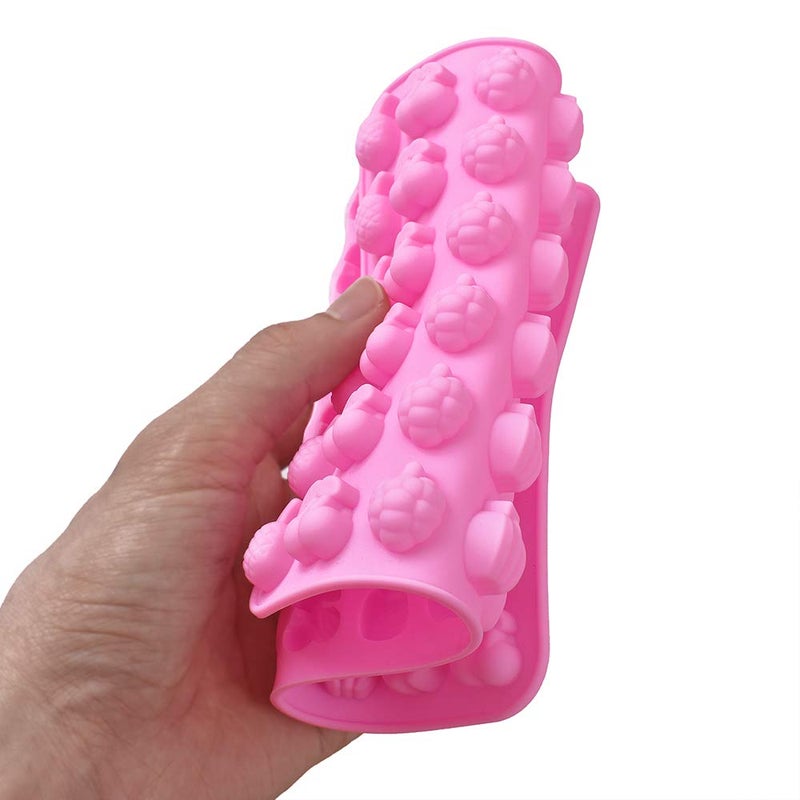 Cozihom Diverse Animal & Fruit Silicone Chocolate Candy Making Molds  Gummy Mold  Food Grade Silicone  4 Pcs - Image 4