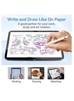 Generic 2Packs Paper-Feel Screen Protector for iPad Pro 13 inch M4 2024 and iPad Air 13 inch M2 2024/iPad Air 13 inch M3 2025, Anti-Glare Matte PET Anti Reflection Film, Write and Draw Like on Paper  - Image 2