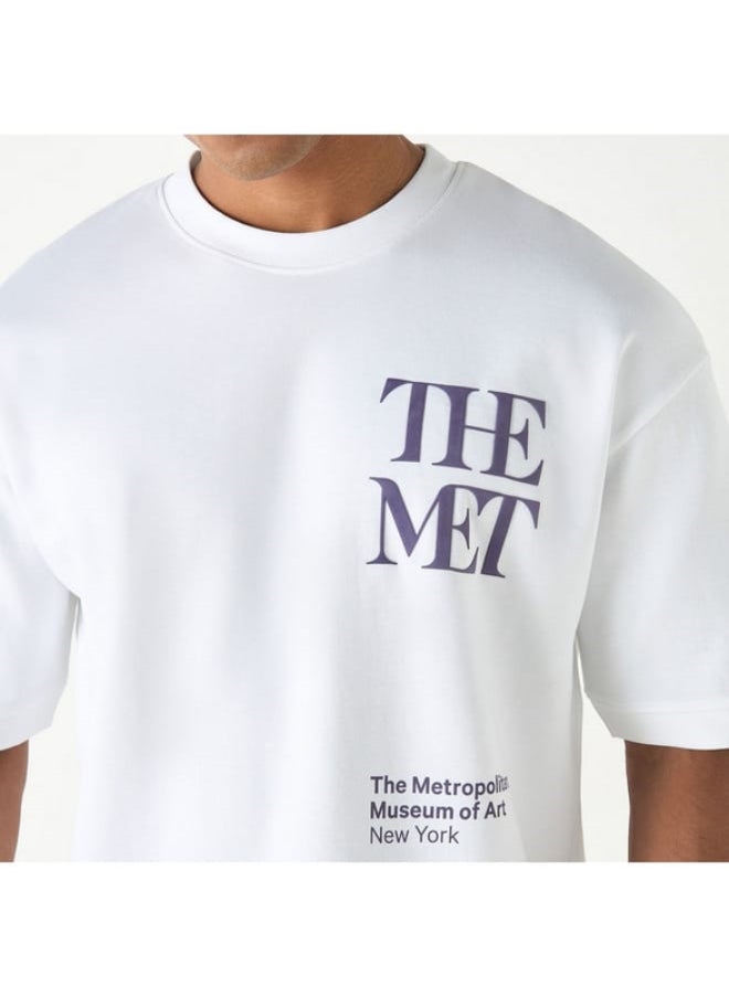 SP Characters The Metropolitan Museum of Art Graphic Print Crew Neck T-shirt  - Image 2