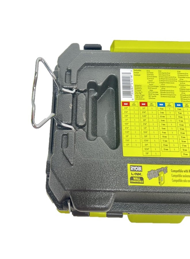 ريوبي مجموعة أدوات ميكانيكية للدفع من ريوبي ٩٧ قطعة، مقاس ١/٤ بوصة و٣/٨ بوصة - ٦ رؤوس - Image 4