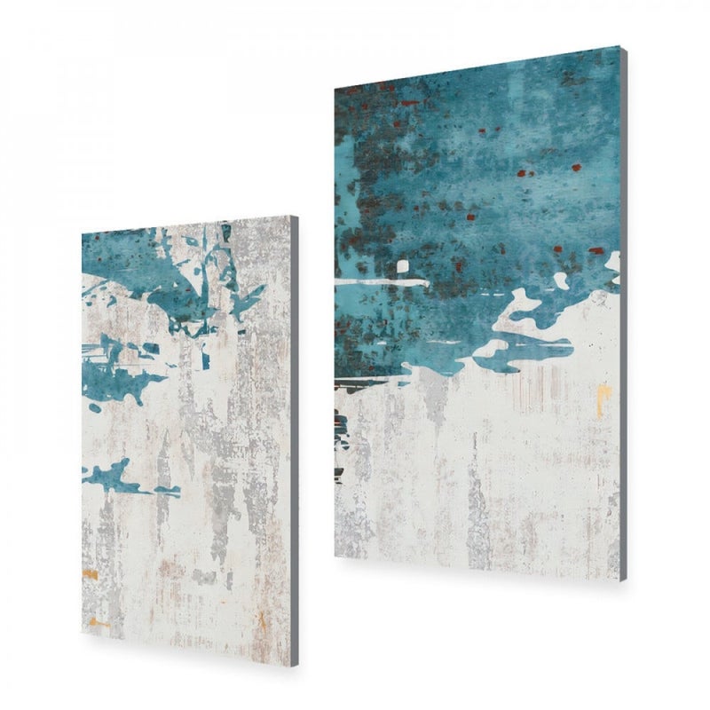 ماركتنا لوحة قماشية ثنائية بتصميم مودرن بمقاس اجمالي 100×70 سم - Image 2
