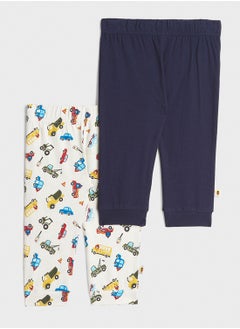 Kids 2 Pack Printed Leggings