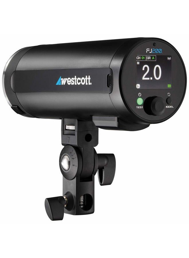 Westcott FJ200 Round Head Pocket Strobe with 1.3 sec. Recycle Time, TTL, HSS and Includes Tilter Bracket, 30-Degree Honeycomb Grid with Gel Clip and Travel Case - Image 5