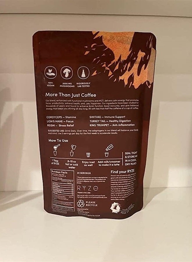 XPRESS ECOMMERCE RYZE Mushroom Coffee (30 Servings) 5.29 Ounce (Pack of 1) - Image 2