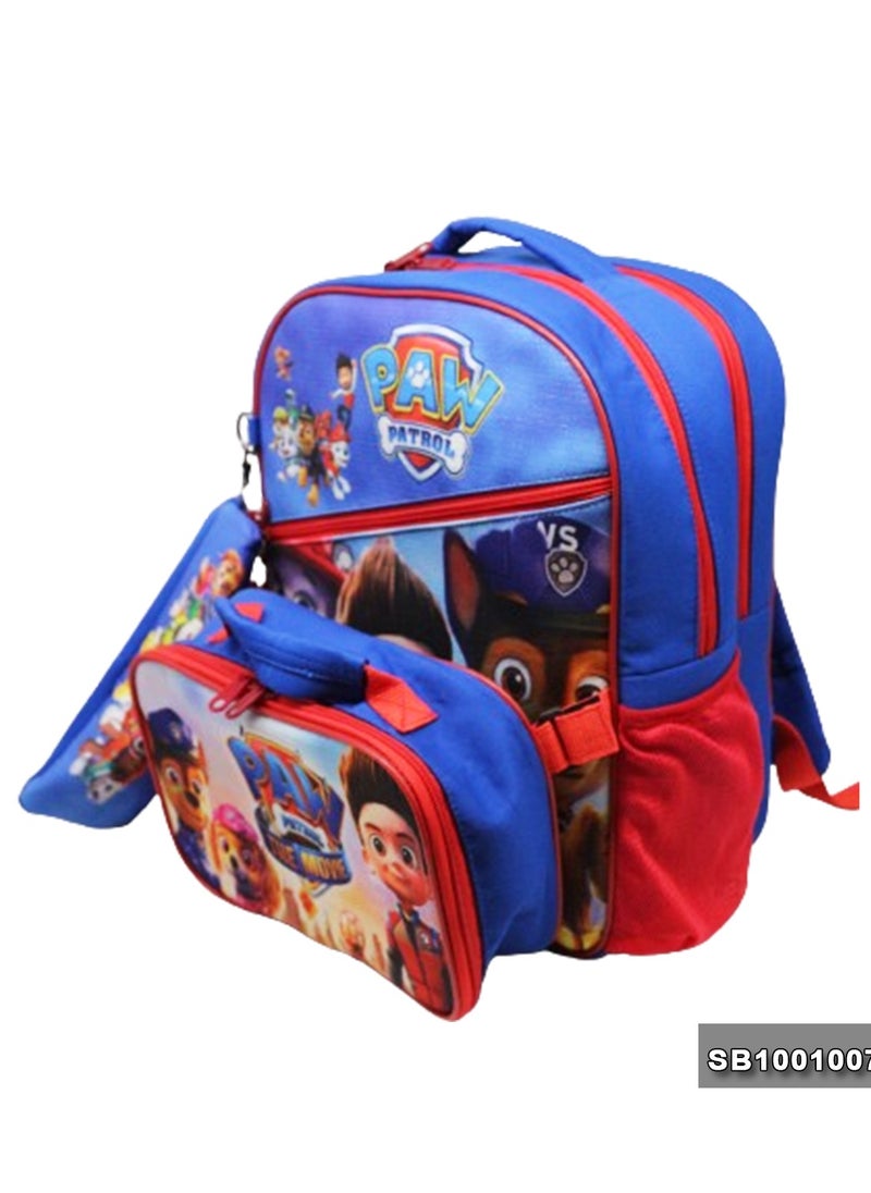Gharibo Bags School backpack with lunch bag Size 15 Paw Patrol  - Image 3