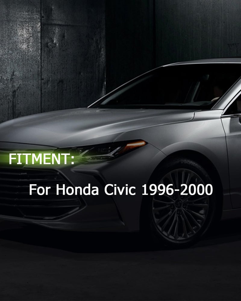 SCITOO مجموعة SCITOO من 4 قطع واقيات طين عالمية لسيارة هوندا سيفيك 1996-2000، مجموعة واقيات طين أمامية وخلفية - Image 3