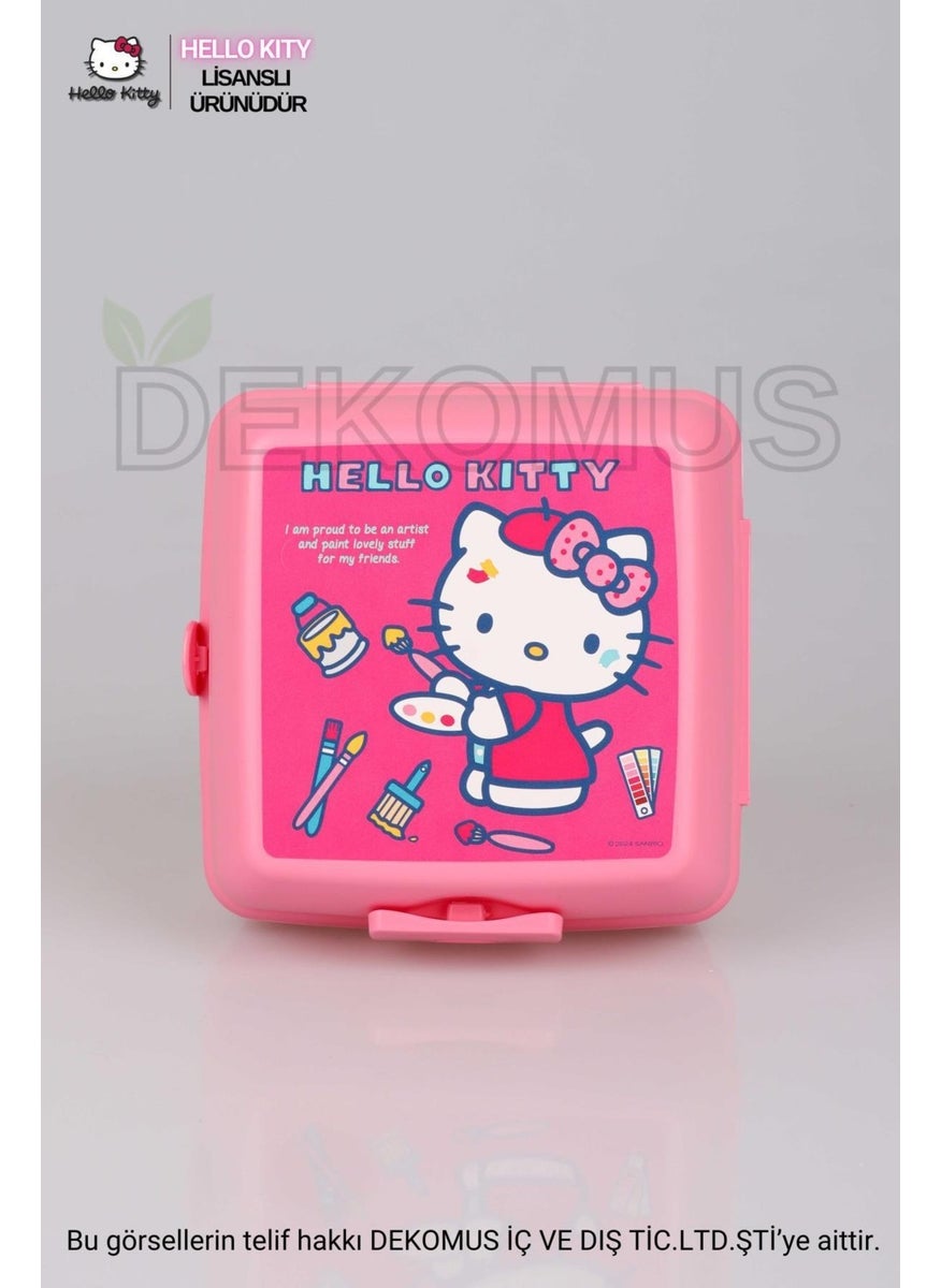 Hello Kitty مجموعة القرطاسية المدرسية المرخصة ديموس مع صندوق خاص و حقيبة أقلام  - Image 5