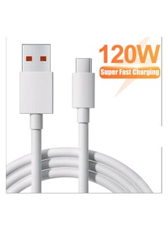 سلك كابل شحن 6A 120W شاحن عالي السرعة، كيبل بيانات توصيلة PVC، USB مطفي إلى Type-C، سريع فائق، موصل أنثى إلى ذكر، جهد 36V، متوافق مع هواوي، شاومي، هونور، فيفو,سامسنق,اوبو, super charger