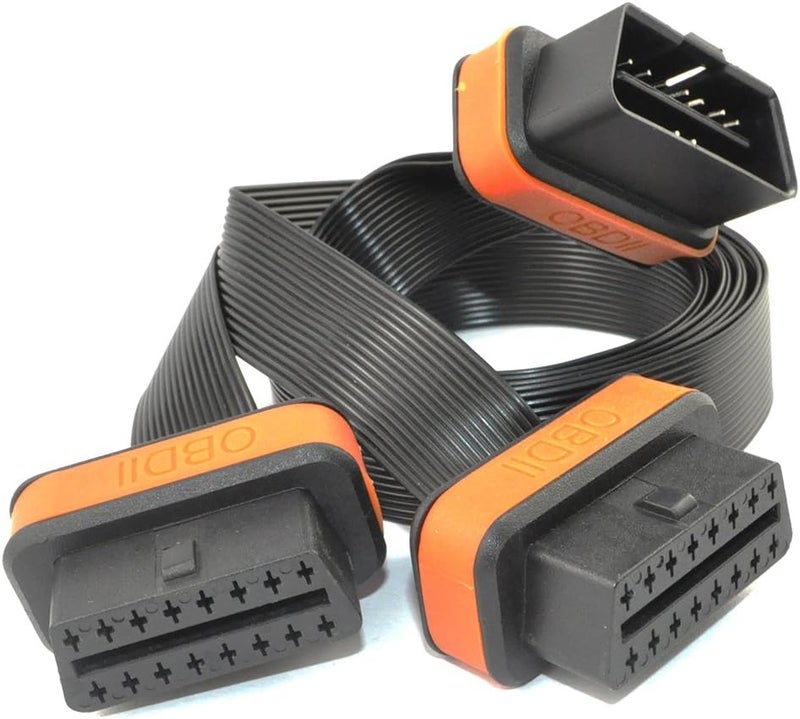 OLLGEN 3.3ft OBD2 Cable Splitter - 1 Male to 2 Female Extension Cable - Image 4
