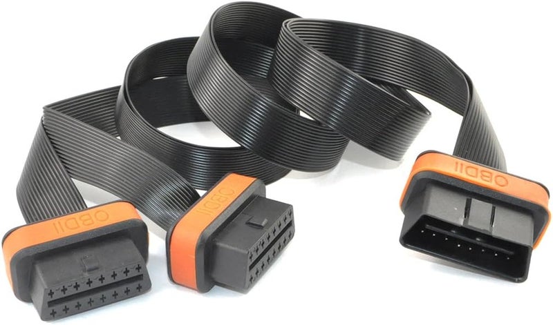 OLLGEN 3.3ft OBD2 Cable Splitter - 1 Male to 2 Female Extension Cable - Image 2