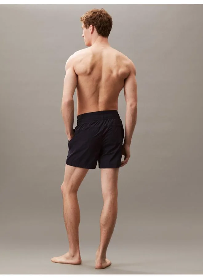 كالفن كلاين Logo Band Drawstring Swim Shorts