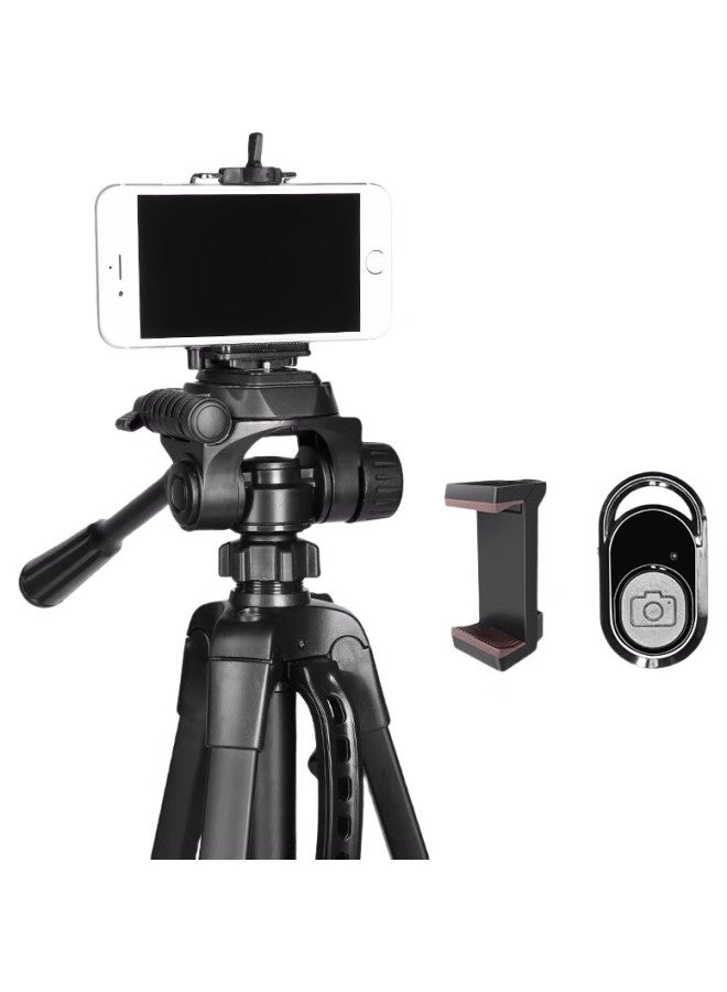 WEIFENG Wt-3520B Digital Camera/Card Camera Mirrorless Dslr Tripod, Phone Selfie Projector Floor Stand, Aluminum Alloy Lightweight, Bluetooth Remote Control - Image 3