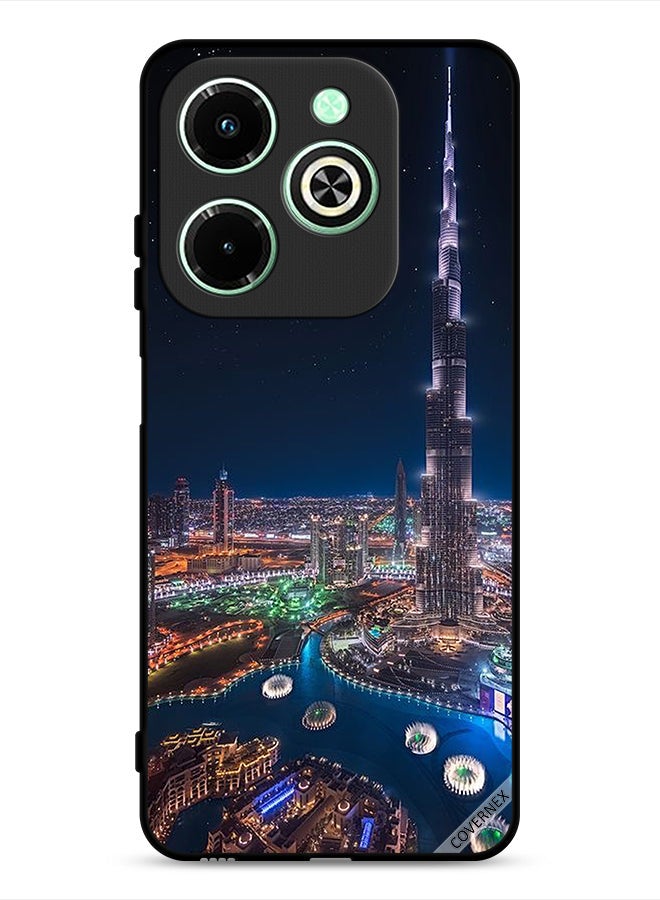Covernex Infinix Hot 40i 4G Protective Case Cover Night View Of Downtown - Image 1