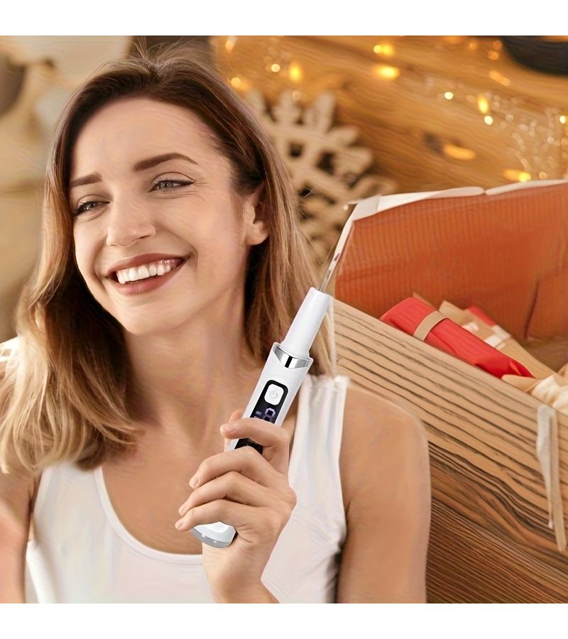 فرشاة أسنان كهربائية بيضاء قابلة لإعادة الشحن عبر USB، أداة أسنان للسفر والمنزل، هدية - Image 4