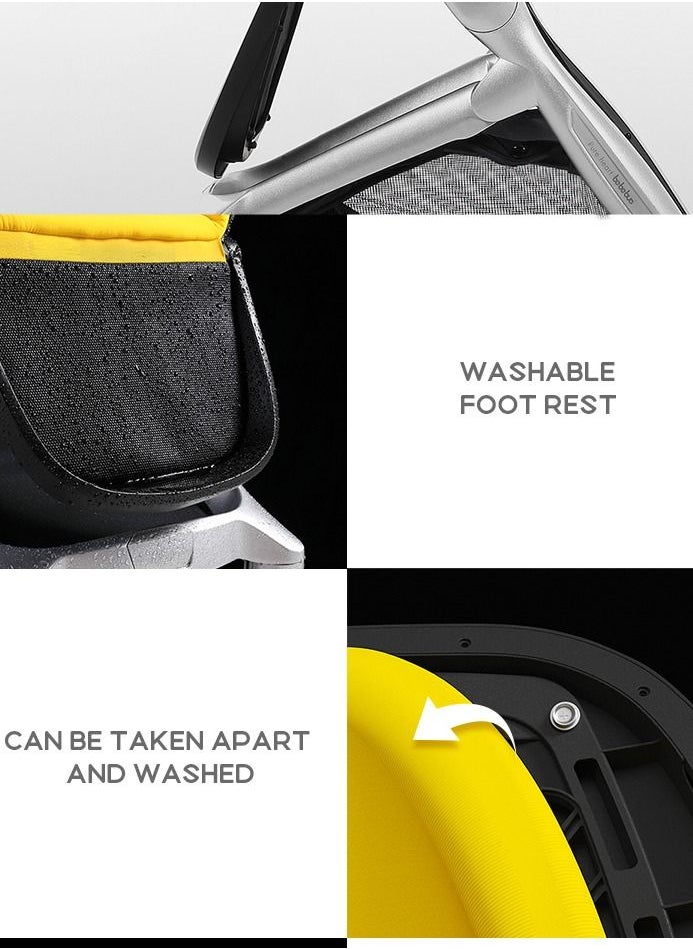 bebebus - ART+ Stroller yellow color from bebebus - Image 1