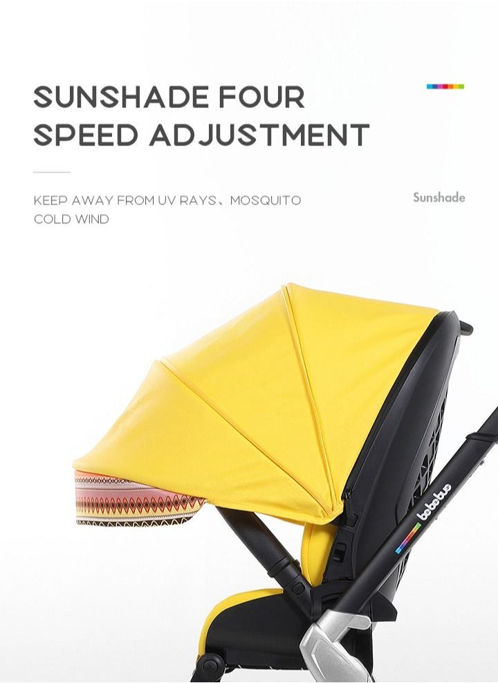 bebebus - ART+ Stroller yellow color from bebebus - Image 1