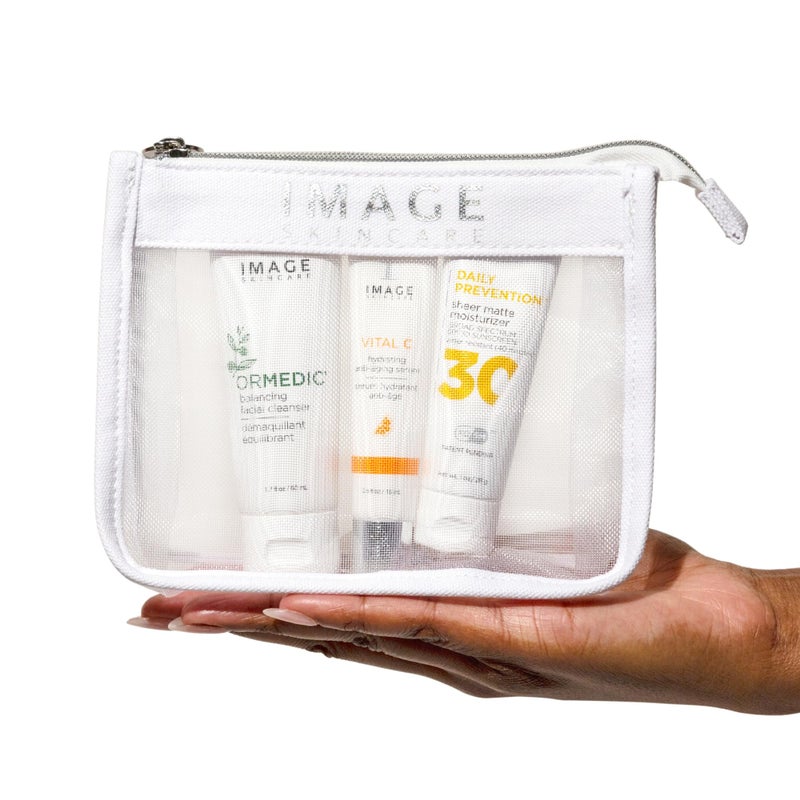 IMAGE Skincare, Ready Set Discover, 3-Piece Travel Ready Skin Care Kit, with Face Wash, Serum, and Moisturizer - Image 5