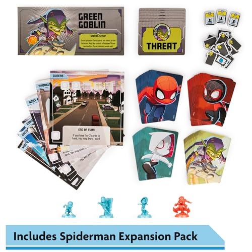 Spin Master Games Marvel United, Superhero Card Strategy Board Game Comic Bundle with Spiderman and Dr. Strange Expansion, for Adults & Kids Ages 14+ (Amazon Exclusive) - Image 3