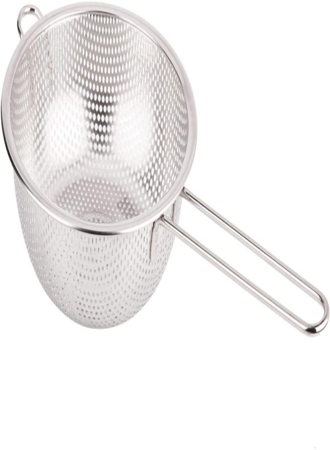 AKDC Steel Strainer 19Cm X 19Cm X 6Cm Silver Colour - Image 4