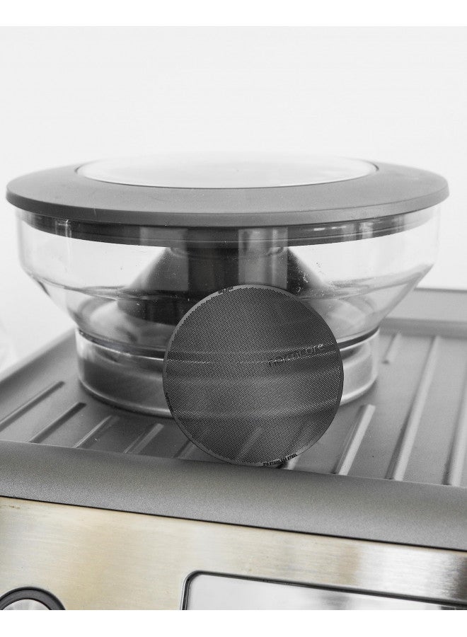 Normcore 53.3mm Ultra-Slim 0.2 mm Puck Screen - Lower Shower Screen - Metal Coffee Reusable Filter for 54mm Portafilter - 200-micron Laser etched - 316 Stainless Steel with Titanium PVD Coating - Image 4