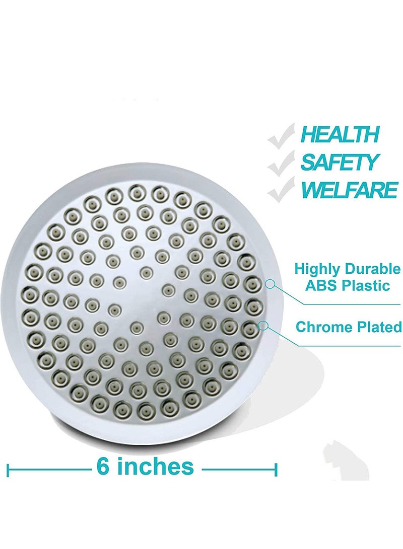 Sweet seven Modern Chrome Look Shower Head - High-Pressure Rain, Easy Installation, Replacement for Bathroom, Elevate Your Shower Experience - Image 5
