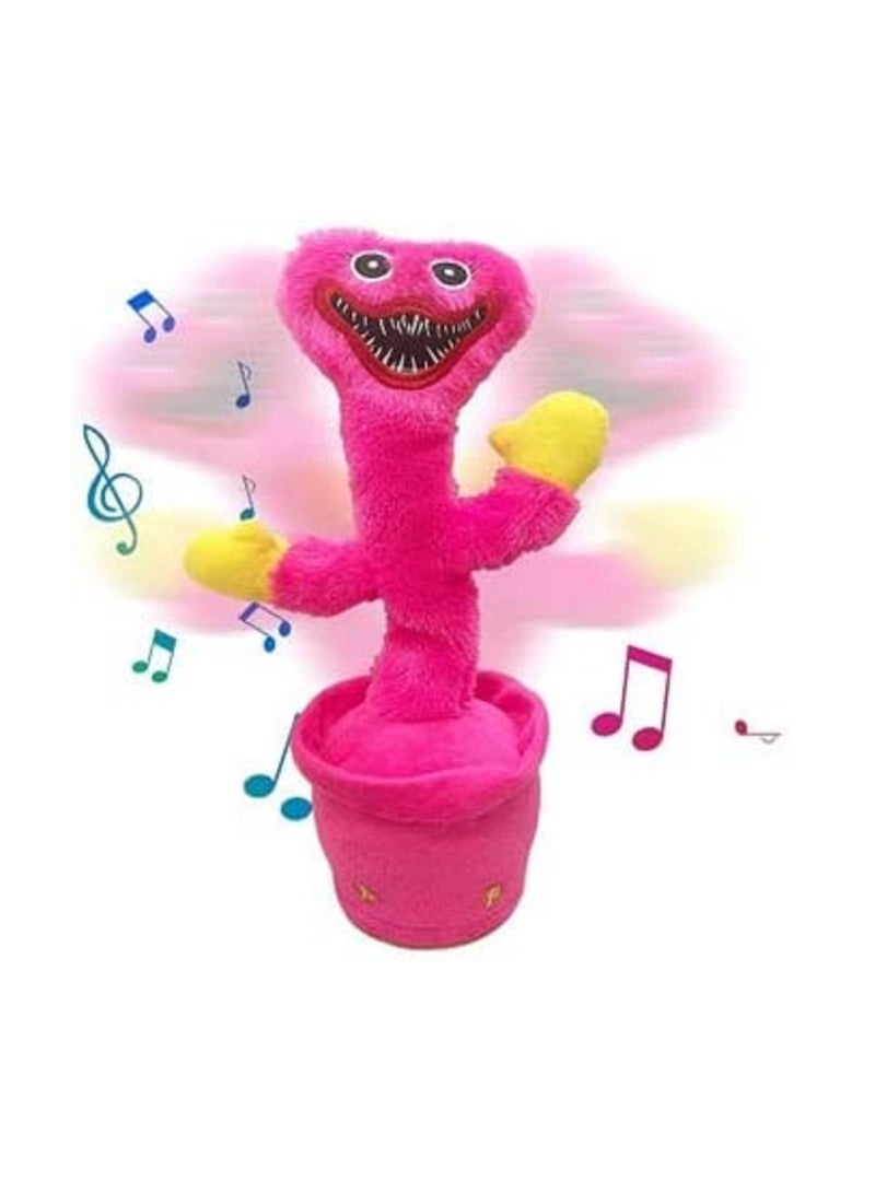 Poppy Playtime Toy Huggy Wuggy Singing Dancing Recording Figure Doll Plush Puppet - Image 2