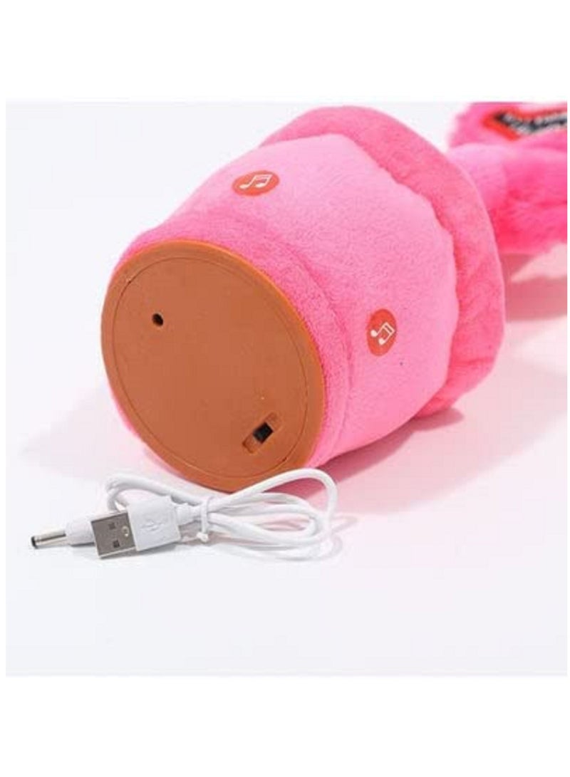 Poppy Playtime Toy Huggy Wuggy Singing Dancing Recording Figure Doll Plush Puppet - Image 3