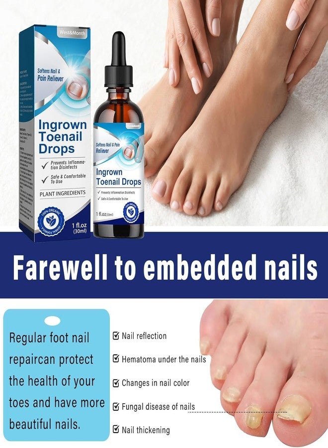 SYLVERA Nail Softener & Ingrown Toenail Relief Drops | Helps Ease Pain, Swelling & Discomfort | Daily Nail Care Solution 30ml (Pack Of_1) - Image 4