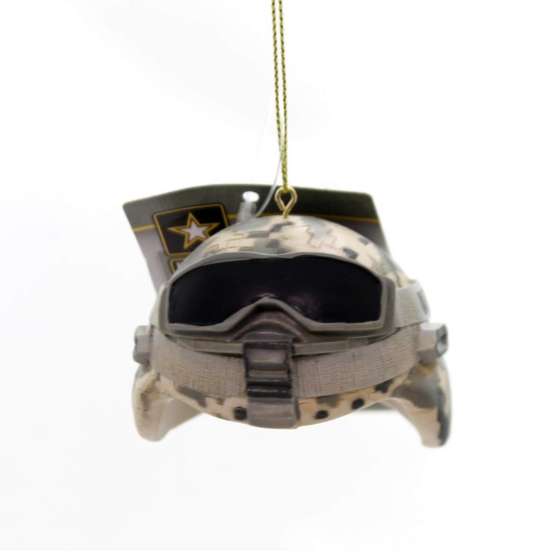 Kurt Adler United States Army Combat Helmet Christmas Ornament - Image 2