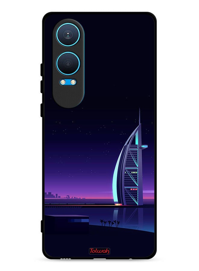 Tolwak OnePlus Nord CE4 Lite 5G Protective Case Cover Burj Arab Digital Art - Image 1