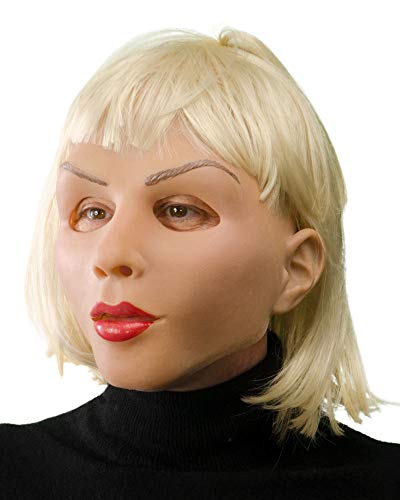 Zagone Studios Blonde Beautiful Woman Super Soft Mask Novelty Item - Image 1