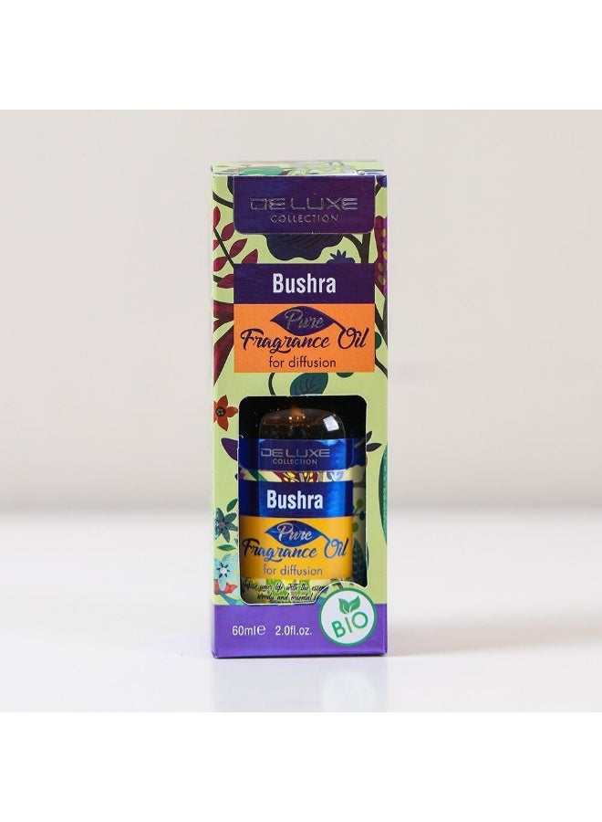 DANUBE HOME Pure And Natural Deluxe Bushra Fragrance Oil Fragrance Oil For Diffusion ideal For Improving The Air Quality60Ml - Image 2