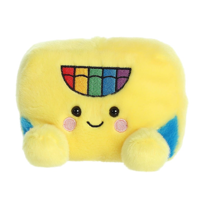 Aurora Adorable Palm Pals Doodle Crayon Box Stuffed Animal - Pocket-Sized Play - Collectable Fun - Yellow 5 Inches - Image 5