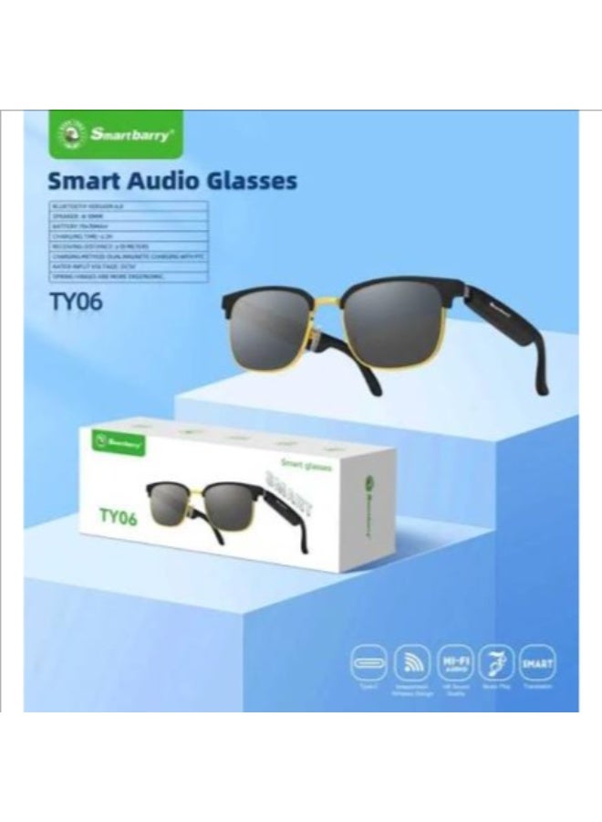 نظارات صوتية ذكية Smartbarry TY06 بتقنية بلوتوث 6.0