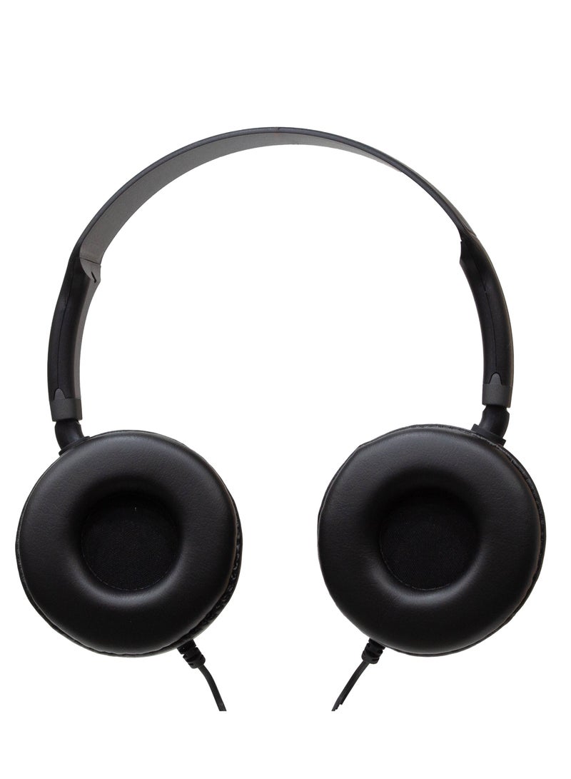 كايان سماعات كايان KN-826 ستيريو هاي فاي مع ميكروفون HD، سماعة رأس سلكية فوق الأذن مع جاك 3.5 مم، صوت عالي الدقة، تصميم مريح – أسود / رمادي - Image 3