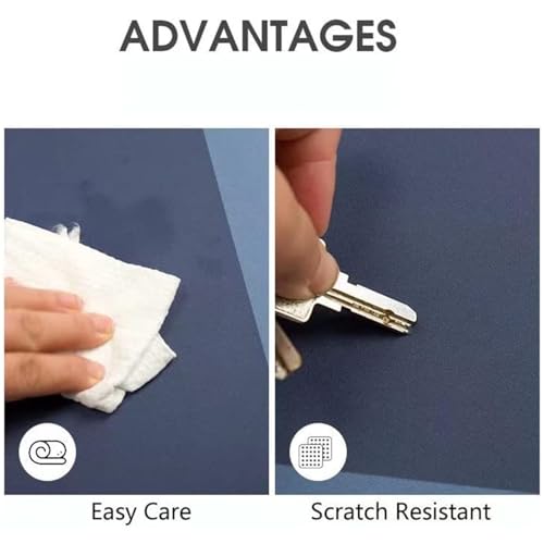 Outlay Home حصير مطبخ 2 قطعة - حصير مكتب واقف من رغوة الذاكرة مقاوم للماء وسجاد غير قابل للانزلاق، سجادة مريحة لفرش الأرض للمطبخ ومكتب المنزل، حوض وغسيل (120 * 40 سم، 40 * 60 سم) (رائع) - Image 5