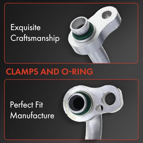 A-Premium A/C Discharge Line Hose Assembly Compatible with Hyundai Tucson 2014-2015 L4 2.0L Sport Utility, Compressor to Condenser - Image 3
