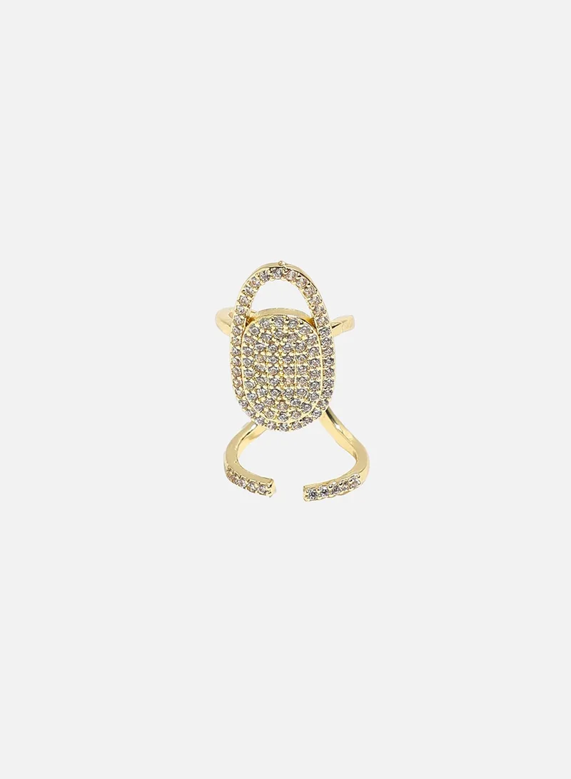 SOHI Party Artificial Nail Ring Jewellery