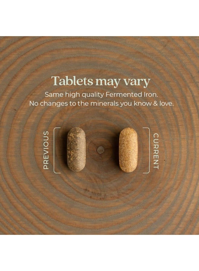 New Chapter Iron Supplement, Whole-Food Fermented Iron Complex Made with Organic Vegetables & Herbs + One Daily Non-Constipating Dose- 60ct, 2 Month Supply - Image 2