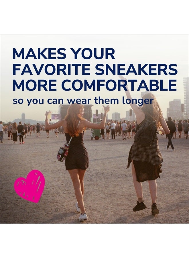 Dr. Scholl's ® Love Your Sneakers Full Length Insoles, All-Day Comfort for Slip on & High Top Sneaker, Prevent Discomfort, Arch Support, Absorb Shock, Trim Insert to Fit Shoe, Women Size 6-10, 1 Pair  - Image 3