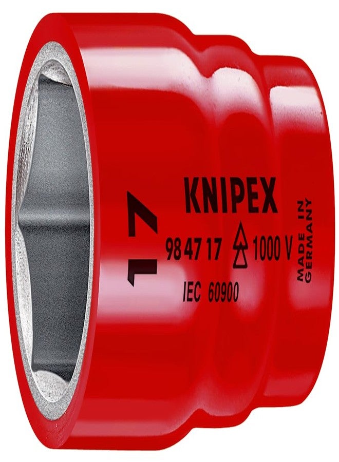 Knipex Hexagon Socket for hexagonal screws with internal square 1/2" 58 mm 98 47 22