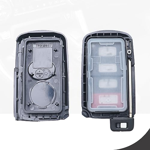 SUPALAND Key Fob Shell Case Replacement Fits for Toyota Avalon Camry Corolla RAV4 Highlander Sequoia 2011 2012 2013 2014 2015 2016 2017 2018 2019 Keyless Entry Remote Control 4 Button Case Cover - Image 3