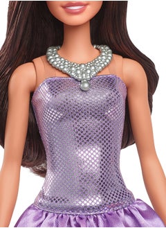 Barbie Fashionistas® Doll -  Purple Bubble Hem  - Image 4